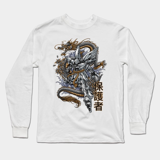 Sinanju Dragon Force Long Sleeve T-Shirt by secondsyndicate